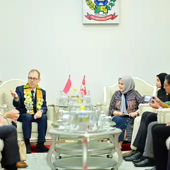 Wagub Sulsel Terima Dubes Swiss, Bahas Kerja Sama Strategis di Bidang Energi, Vokasi, dan Pariwisata
