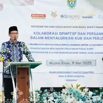 Permudah Perizinan Berusaha, Bupati Edison Luncurkan Inovasi Terus Jempol Membara
