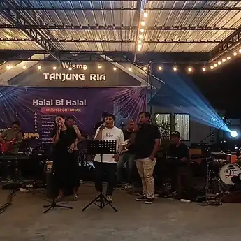 Sejumlah Musisi Pontianak Tampil di Acara Halal Bihalal Sekaligus Kumpulkan Donasi 