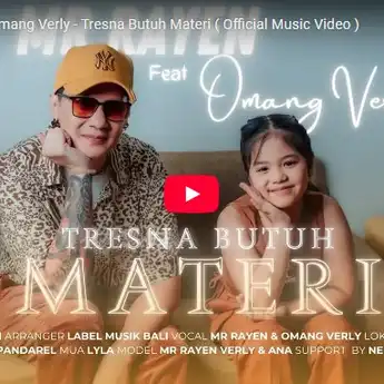 Lirik Lagu Tresna Butuh Materi - Mr Rayen Ft Omang Verly