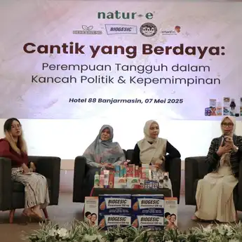 Gandeng KPPI Kalsel, Natur E & Smart FM Gelar Seminar 'Cantik yang Berdaya' di Banjarmasin