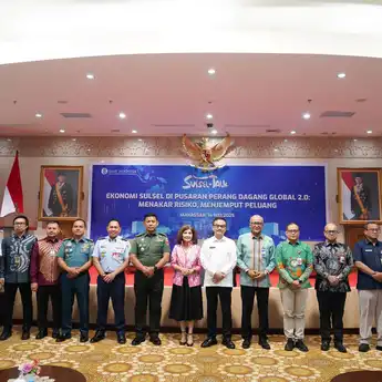 Sulsel Hadapi Perang Dagang Global 2.0: Sulsel Talk Bahas Peluang dan Risiko Ekonomi