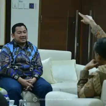 Bupati PPU Mudyat Noor Usulkan Pembangunan Jembatan Riko ke Menteri PU