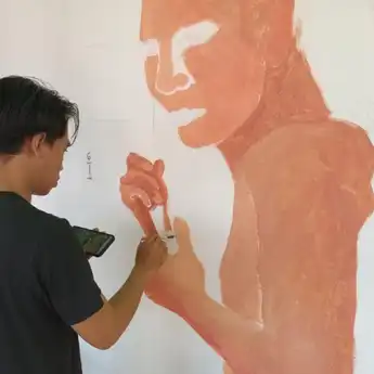 Lomba Mural di Gelaran Semarak Taman Budaya 2025, Gali Potensi Seniman Pontianak