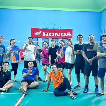 BRI BO Parigi Gelar Olahraga Bersama Lepas Penat Sehabis Kerja