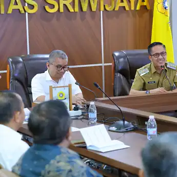 Wali Kota Palembang Ratu Dewa Jalin Kolaborasi dengan UNSRI untuk Kembangkan Kampung Tematik Religius