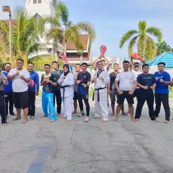 BRI Cabang Poso Gelar Latihan Taekwondo Guna Tingkatkan Kemampuan Fisik