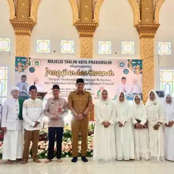 Pemkot Prabumulih Gelar Pengajian Jelang Iduladha, Bangkitkan Semangat Kurban dan Ukhuwah Islamiah