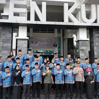 Bupati Sujiwo Ajak ASN dan Non ASN Kobarkan Kembali Semangat Etos Kerja sebagai Abdi Negara
