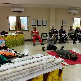 Gandeng Disnaker dan PMI, PetroChina International Jabung Konsisten Gelar Pelatihan P3K Secara Berkelanjutan