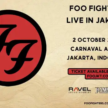 Harga Tiket dan Seat Plan Konser Foo Fighters 2025 di Jakarta, Indonesia