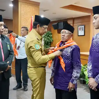 Lepas 130 Jamaah Haji, Wabup PPU: Harus Dibekali Pengetahuan Agama yang Memadai