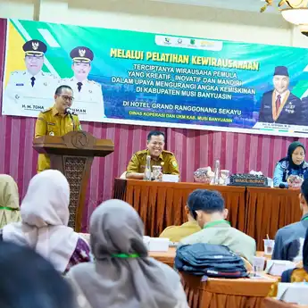 Muba Dorong UMKM Mandiri lewat Pelatihan Kewirausahaan
