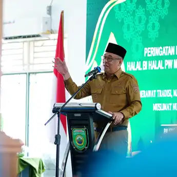Wakil Gubernur Sumsel Hadiri Harlah ke-79 dan Halal Bihalal PW Muslimat NU Sumsel