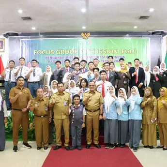Sekda Sumsel Buka FGD Pengukuran Indeks Demokrasi Indonesia Tahun 2024
