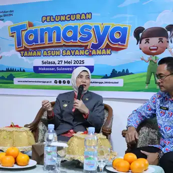 Wakil Wali Kota Makassar Resmikan Program TAMASYA untuk Tumbuh Kembang Anak yang Optimal