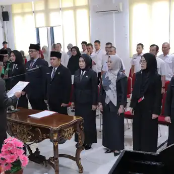 Pemkot Palembang Lantik Tujuh Pejabat Fungsional Baru, Perkuat Kinerja Layanan Publik