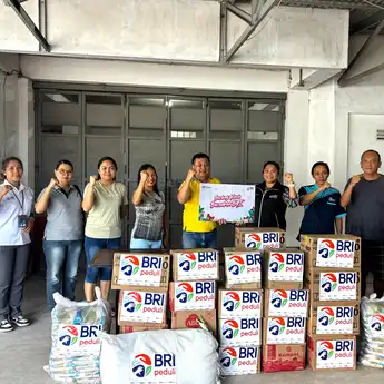 BRI Group Peduli Serahkan Bantuan CSR ke GMIM Marturia Roong Tondano Minahasa
