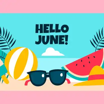 20 Gambar Ucapan Selamat Datang Bulan Juni 2025: Penuh Pesan dan Menarik