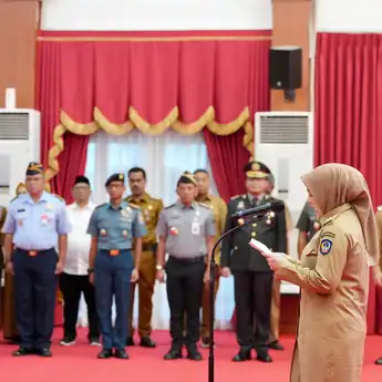 Wakil Gubernur Sulsel Pimpin Upacara Hari Lahir Pancasila 2025 di Makassar
