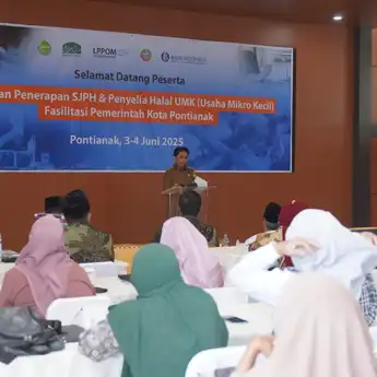47 Pelaku UMKM Difasilitasi Pemkot Pontianak untuk Sertifikasi Halal