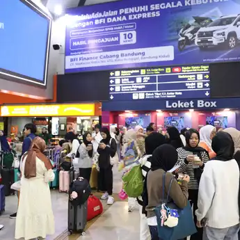 Rangkaian Libur Panjang, Daop 2 Bandung Siaga Penuh Layani Penumpang Idul Adha 2025