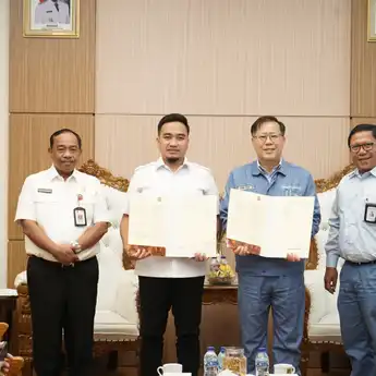 Program Bahasa Korea Resmi Diluncurkan, Pemkot Cilegon dan PT Krakatau Posco Teken MoU
