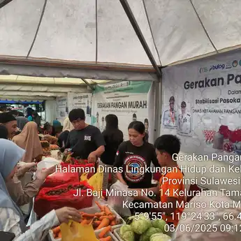 Stok Pangan Sulsel Aman Jelang Idul Adha 1446 H, Beras Surplus untuk 384 Hari