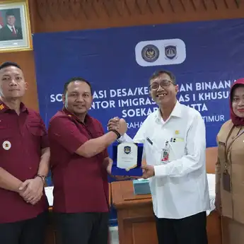 Imigrasi Soekarno-Hatta Gelar Sosialisasi Desa Binaan di Cengkareng Timur