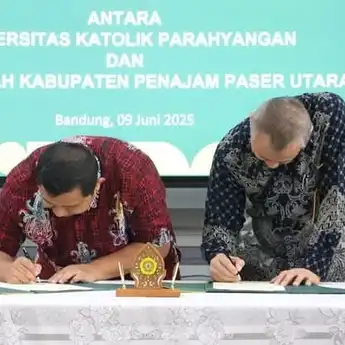 Teken MoU dengan Universitas Katolik Parahyangan, Bupati PPU: Ini untuk Siapkan Generasi Muda Bersaing