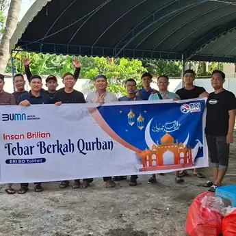 BRI BO Toli-Toli Berbagi Berkah Hewan Kurban