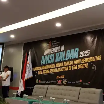 Konferwil Ke-III AMSI Kalbar Resmi Dibuka, Wagub: Media Harus Jadi Katalis Kritik Konstruktif