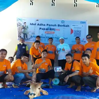 BRI Pogogul Buol Tebar Semangat Idul Adha, Salurkan Daging Kurban ke Pesantren dan Panti Asuhan