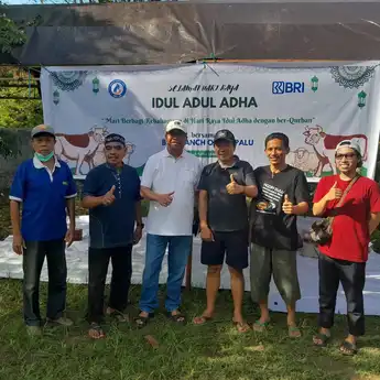 Momen Idul Adha 1446 H, BRI BO Palu Berbagi Berkah ke Kaum Dhuafa dan Panti Asuhan