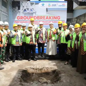 Perpusnas Berikan Bantuan Pembangunan Perpustakaan di Garut