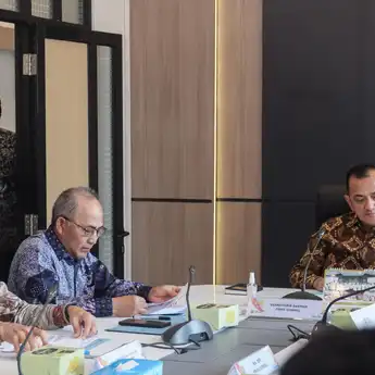 Sekda Muba Apriyadi Ikuti Audiensi Terkait Persiapan Rakor Forsesdasi Sumsel di OKU Selatan