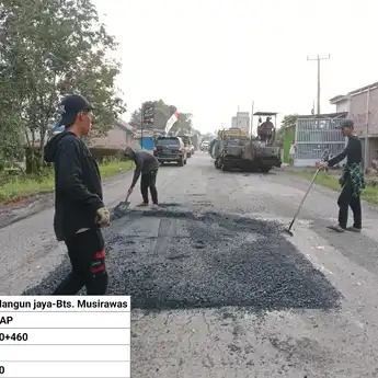 Dinas PUPR Muba Klarifikasi Soal Kerusakan Jalan Lintas Tengah, BBPJN Tengah Lakukan Pemeliharaan