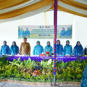 Ketua TP PKK Muba Hj Patimah Toha Tingkatkan Efektivitas Program Melalui Pembinaan 10 Program Pokok PKK