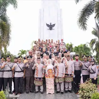 Pemkot Bandar Lampung Gelar Upacara Peringatan HUT ke-343 Kota Bandar Lampung