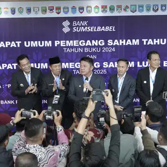 Bupati Muba Hadiri RUPS Bank Sumsel Babel, Dukung Transformasi Digital untuk Perekonomian Daerah