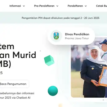 Hasil Seleksi  SPMB Jatim 2025 Diumumkan, Ini Cara Daftar Ulang