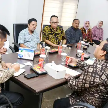 Bupati Muba Sambut Audiensi Palpres, Bahas Sinergi untuk Sukseskan Porprov Sumsel XV