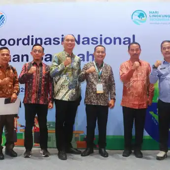 Muba Dukung Target Nasional Pengelolaan Sampah, Wabup Hadiri Rakor KLHK di JCC