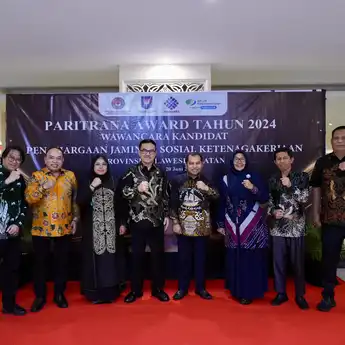 Sulsel Gelar Paritrana Award, Daerah Berlomba Lindungi Tenaga Kerja