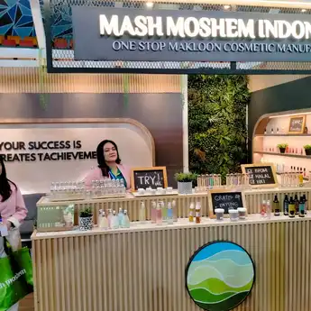 Mash Moshem Indonesia Tawarkan Peluang Bisnis bagi Calon Pengusaha Kosmetik di IFBC Balikpapan 2025 