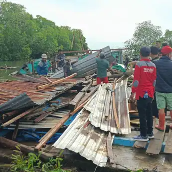 Angin Puting Beliung Terjang Luwu dan Pinrang, Pemprov Sulsel Lakukan Penanganan Cepat