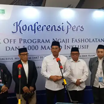 Kemenag Targetkan 1.000 Masjid Ramah Disabilitas, Difabel Tak Lagi Tersisih dari Ruang Ibadah