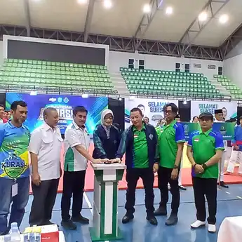 Sekda Kaltim, Sri Wahyuni Buka Secara Resmi Kejurnas Kurash 2025