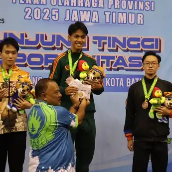 Wushu Raih 2 Medali Emas di Porprov IX Jatim, KONI Kota Batu Beri Bonus Jutaan Rupiah