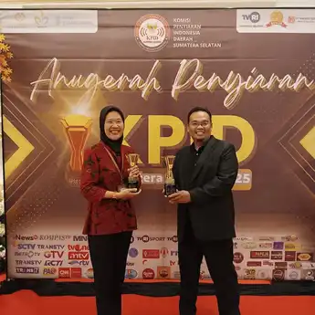 KPID Sumsel Dorong Eksistensi Lembaga Penyiaran di Era Digital, Radio Sonora Palembang Raih Predikat Radio Swasta Terbaik